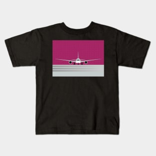 Qatar Airways 787 Dreamliner Kids T-Shirt